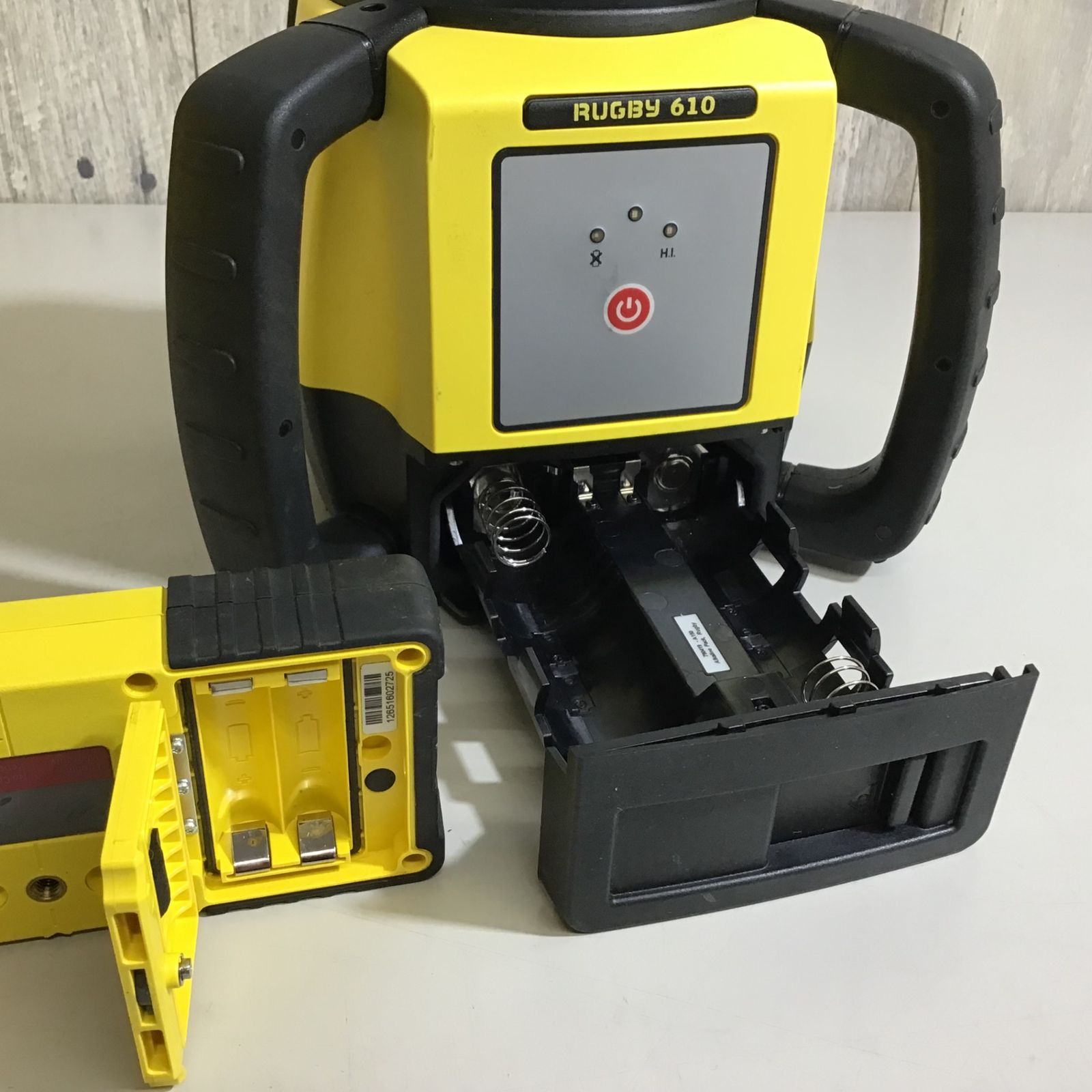 中古品】 ライカ Leica 回転レーザー RUGBY610 受光器 ケース付き 
