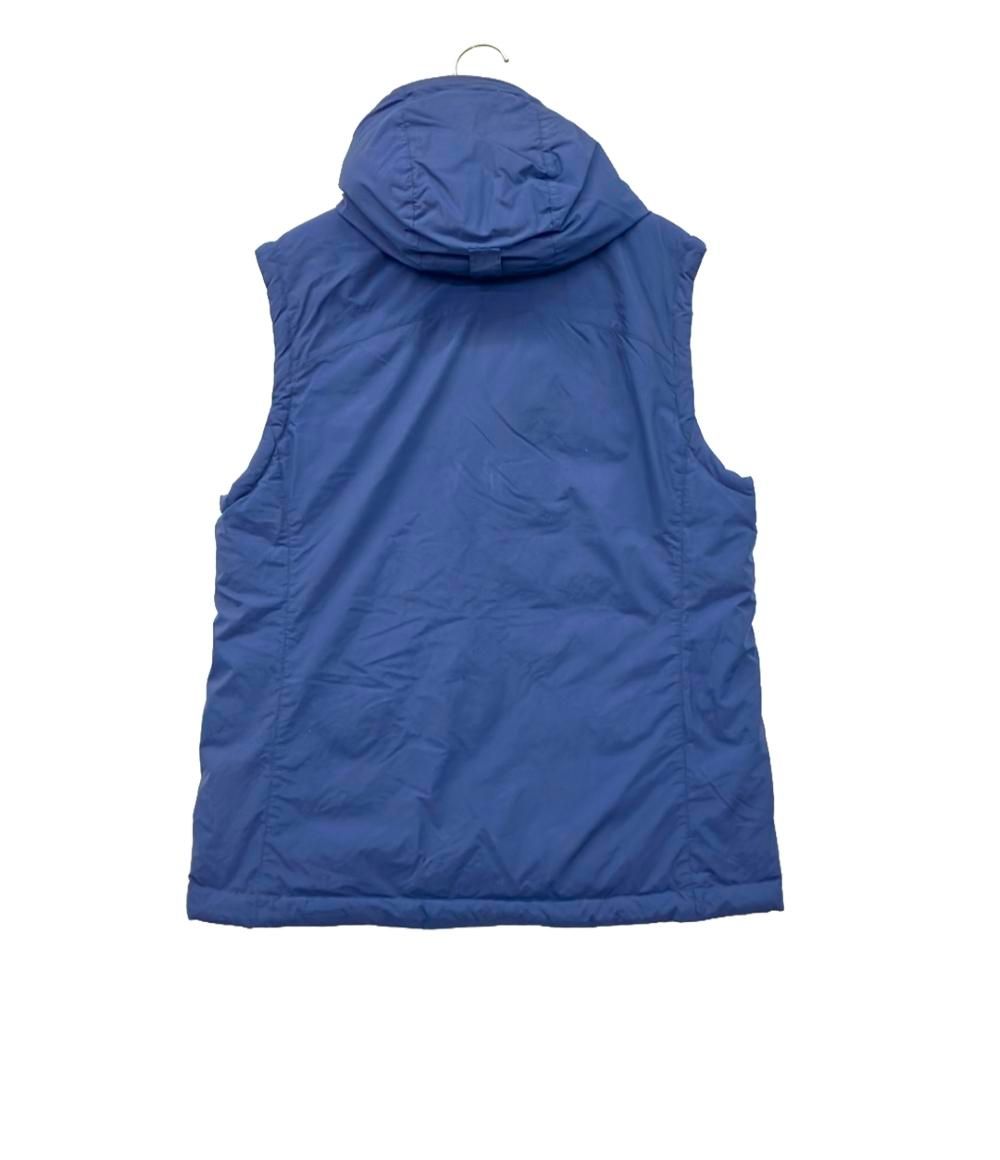 モンベル リバーシブル ダウンベスト ジャケット 肉厚　刺繍ロゴ　ネイビー　L モンベル リバーシブルダウンベスト 90s montbell モンベル