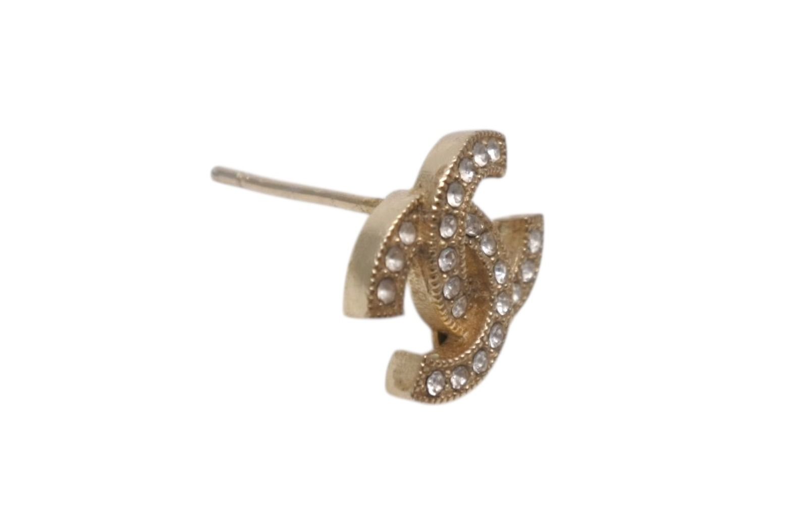 CHANEL シャネル ココマーク ピアス 重量約2.9g C22A刻印 メタル  