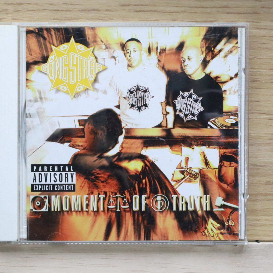 輸入盤CD☆ギャングスター/Gang Starr□ MOMENT OF TRUTH
