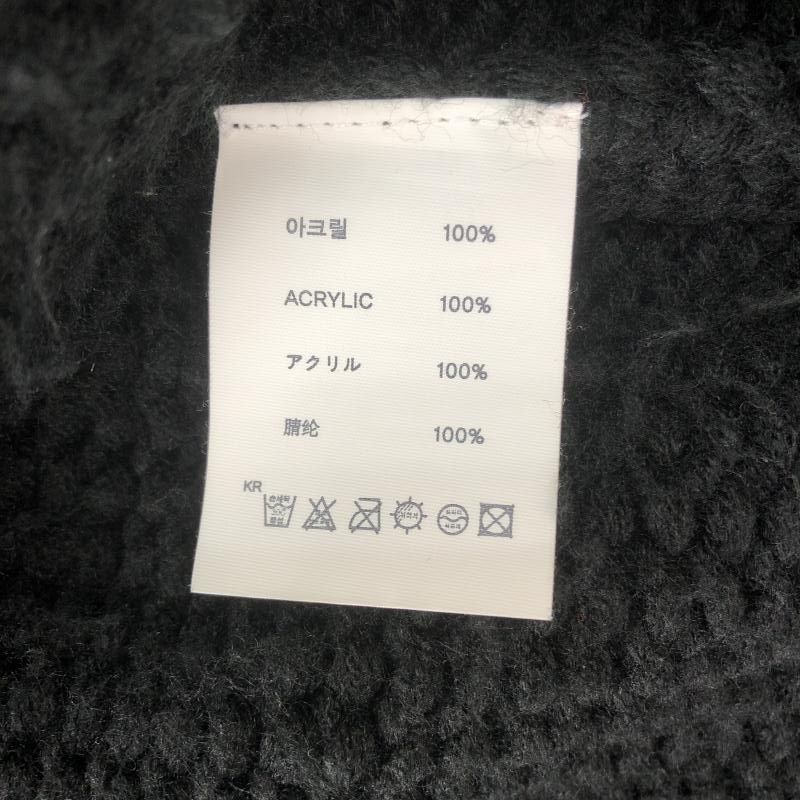 【中古】OY HEART STICH DESTOYED KNIT ニット ブラック オーワイ[10]