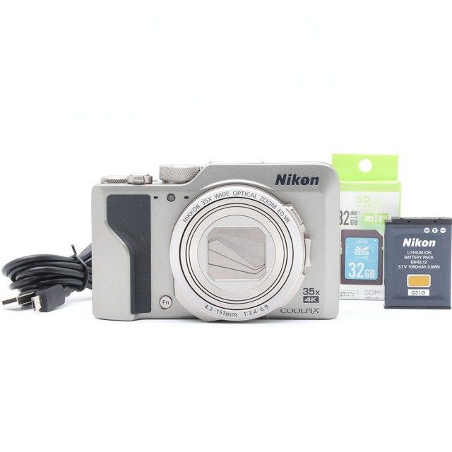 Nikon COOLPIX A1000 シルバー 動作確認済み やや傷あり Nikon COOLPIX A1000 シルバー 動作確認済み やや傷あり