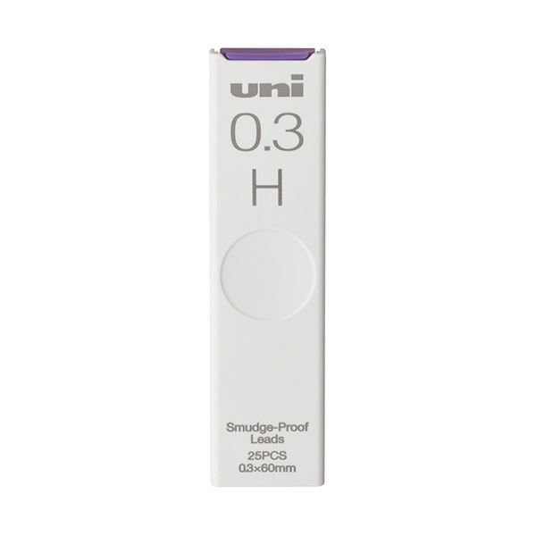 (まとめ) 三菱鉛筆 シャープ替芯 ユニ 0.3mm H ULS0325H 1個