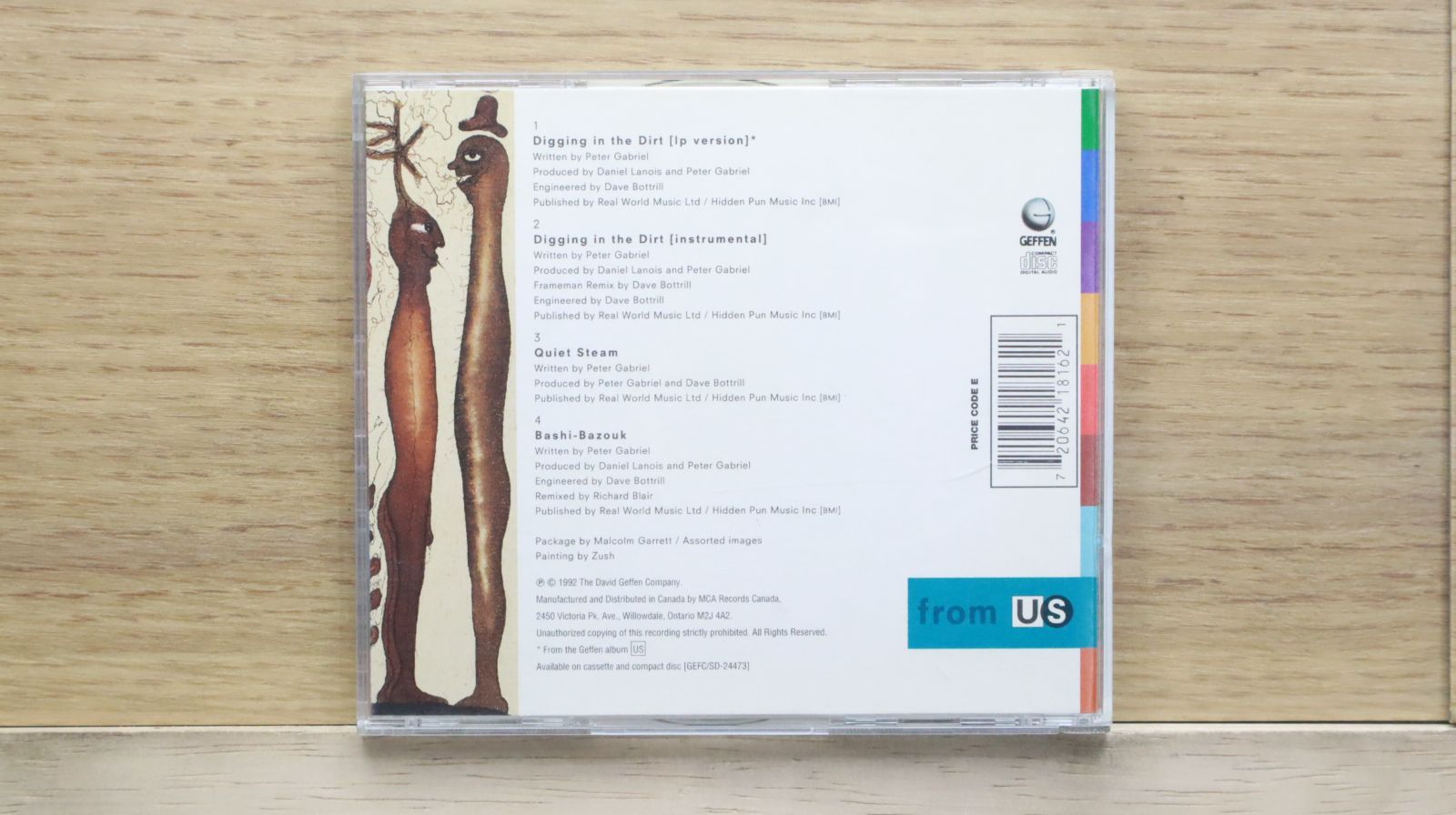中古CD☆ピーター・ガブリエル/Peter Gabriel□ Digging in the