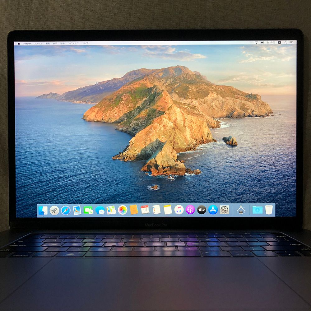 Apple - ◆ジャンク品・本体のみ◆Apple MacBook Pro (15インチ 2019)【i7・32GB・256GB・Radeon Pro 555X】★フレーム割れ 他 A1990 EMC3359/LT-JUNK-250836（329564） ◇ジャンク品・本体のみ◇Apple MacBook Pro (15インチ 2019