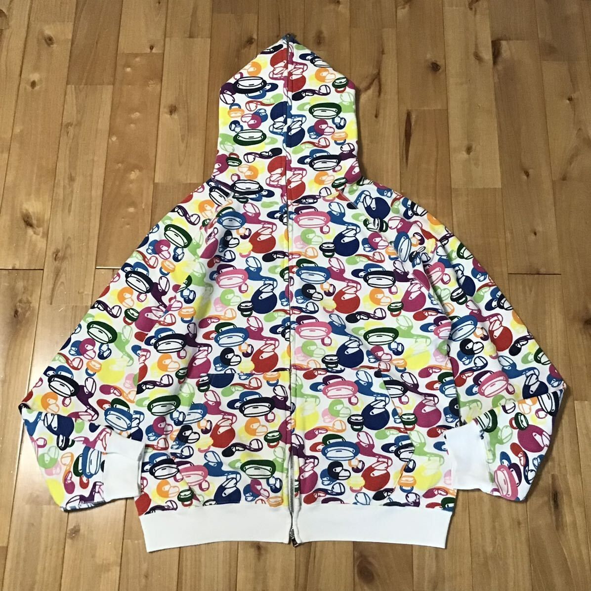 美品]初期マルチカモフルジップパーカーMサイズA BATHING APE 【公式通販】