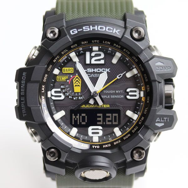 CASIO カシオ G-SHOCK MUDMASTER 電波 腕時計 ソーラー GWG-1000