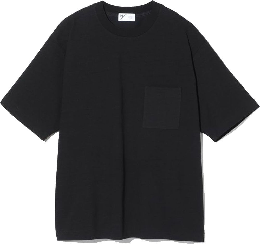 ニュートラルワークス NEUTRALWORKS MXP ミディアムドライジャージービッグティーウィズポケット Tシャツ ティーシャツ 半袖 半そで メンズ レディース 男性 女性 消臭 ビッグTシャツ KSU32145 K ブラック