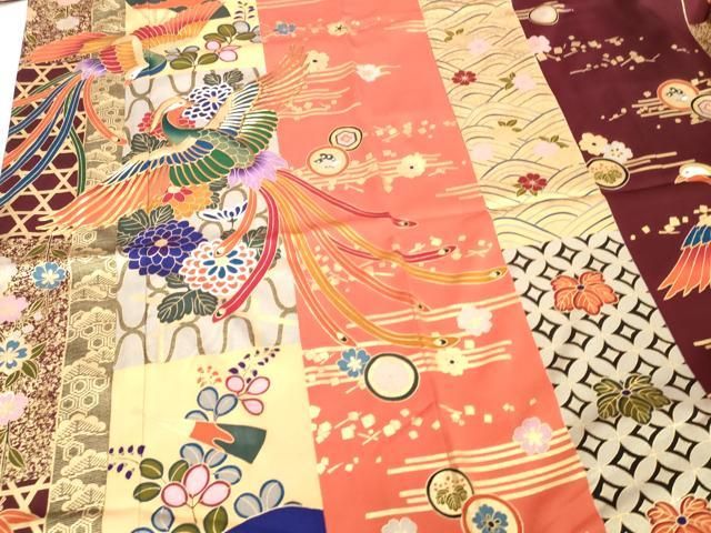 平和屋着物○豪華振袖 絞り 刺繍 束ね熨斗花文 金彩 正絹 逸品 DAAX4312ps