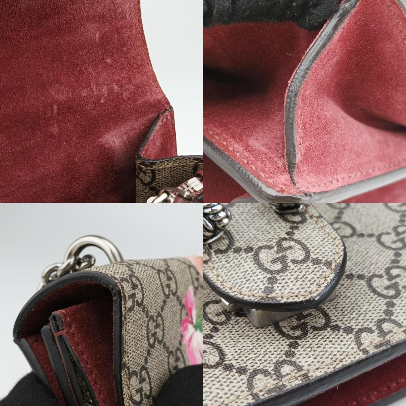 グッチGucciディオニュソスベージュ×レッド×マルチ PVCコーティングキャンバス400235D019534625