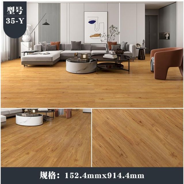 H-111-35s フロアタイル シール 約8畳 120枚セット 木目 フローリング 貼るだけ 接着剤不要 床材 傷防止 リフォーム DIY 工事材料 H-111-35s フロアタイル シール 約8畳 120枚セット 木目 フローリング