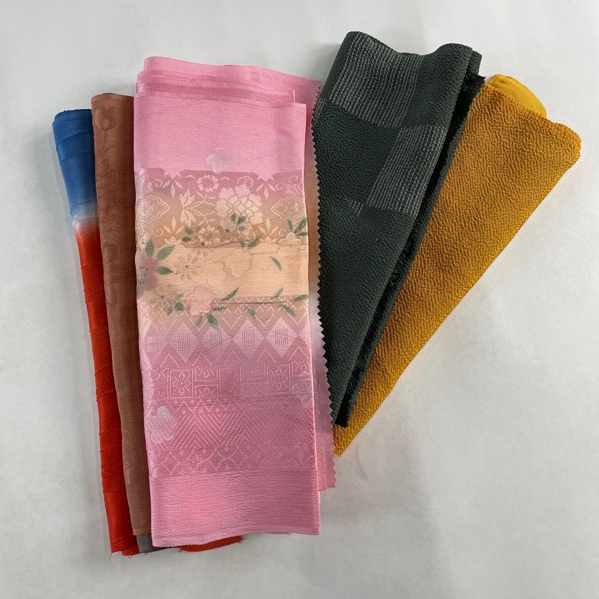 10～5月】マジョリカ帯揚げ 平和屋着物☆和装小物 帯揚げ10枚セット 正絹