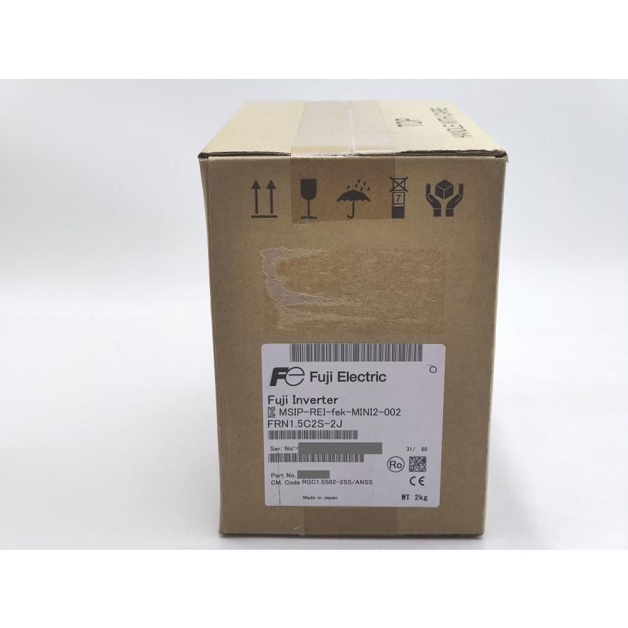インボイス対応 箱いたみあり 未使用 富士電機 インバータ FRN1.5C2S-2J インバーター その2