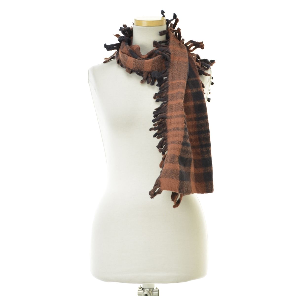 HERMES カレジュアン 140 鍵への螺旋 カシミヤ HERMES カレジュアン