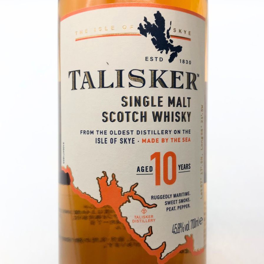 オ*ド様 タリスカー 10年 シングルモルト 旧ボトル 700ml 45.8% タリスカー 10年 シングルモルト ウイスキー 45.8％ 700ml