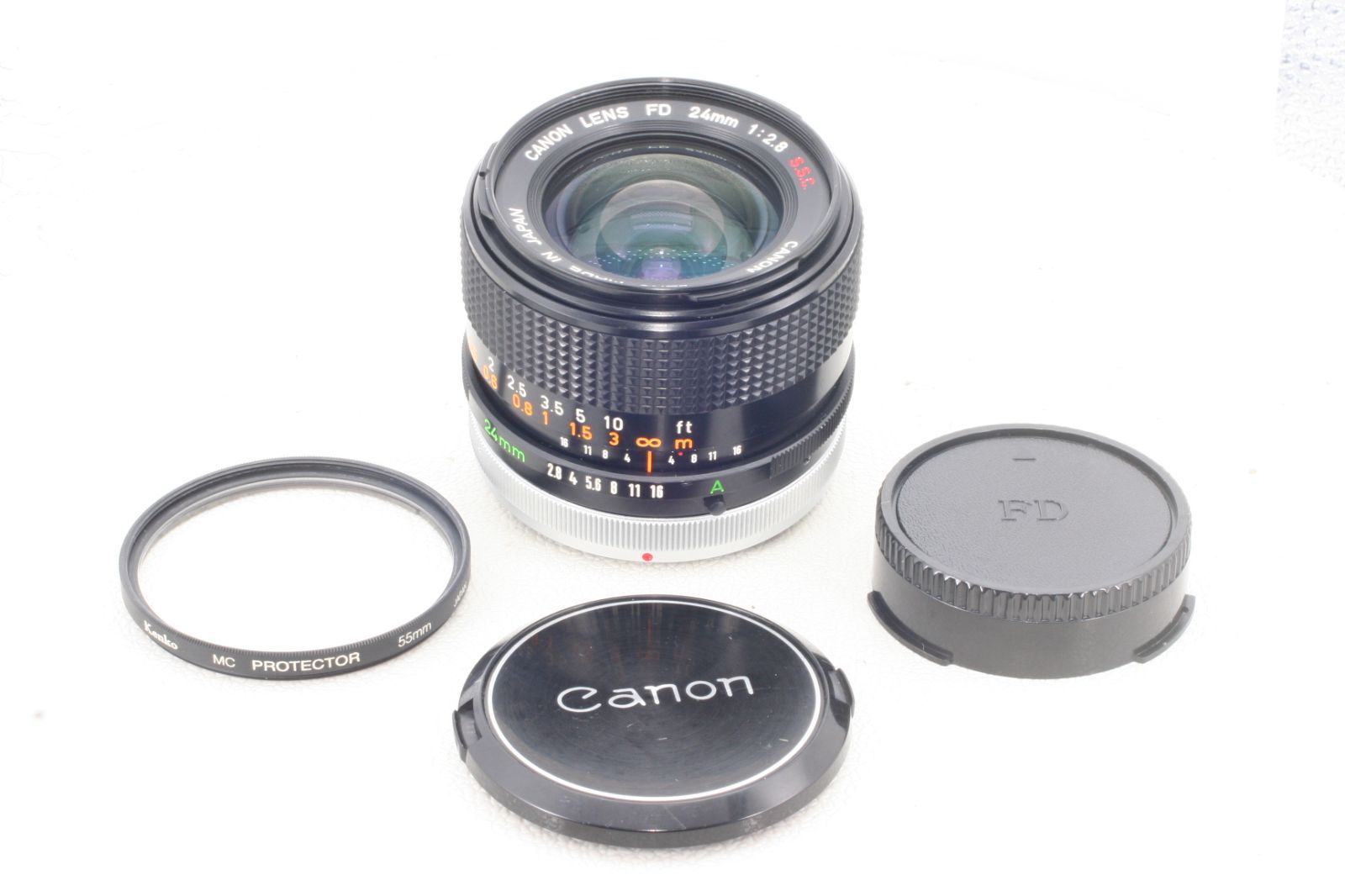 整備済・完動美品】Canon キャノン キヤノン FD 24mm f2.8 s.s.c. S.S.C. 広角レンズ プライム オールドレンズ -  メルカリ