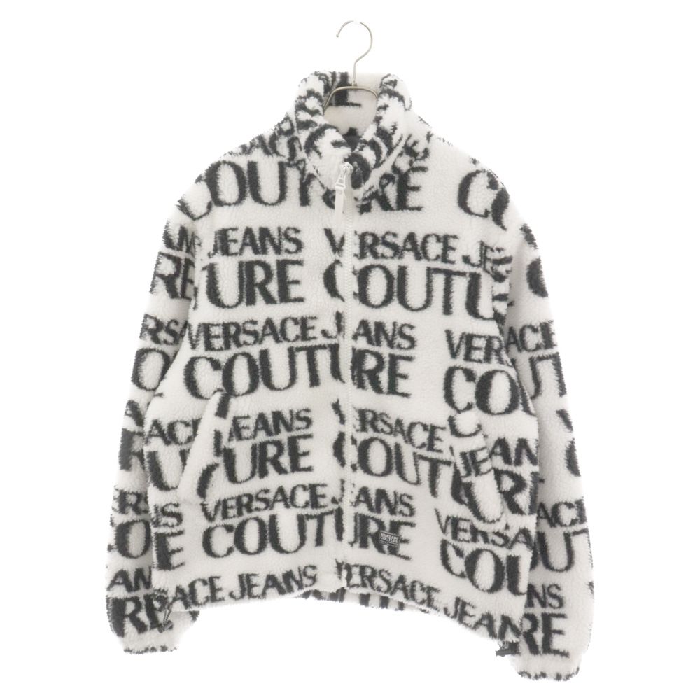 VERSACE JEANS COUTURE ナイロンジャケット オフホワイト 【公式通販】