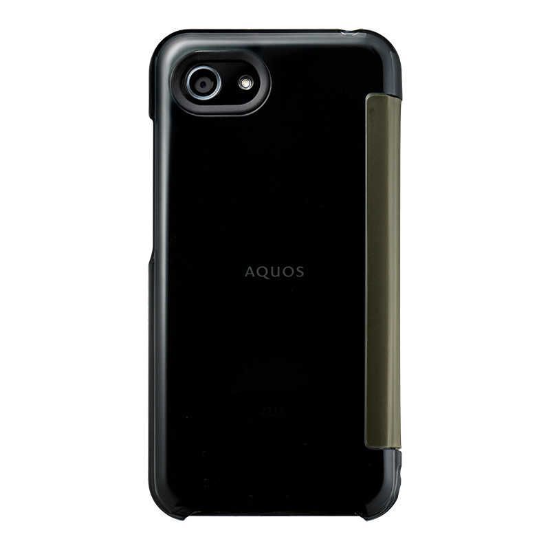 【 新品 未開封 】   シャープ ＡＱＵＯＳ Ｒ ｃｏｍｐａｃｔ 用純正カバー XN-K03-B クリアブラック 未使用 送料無料