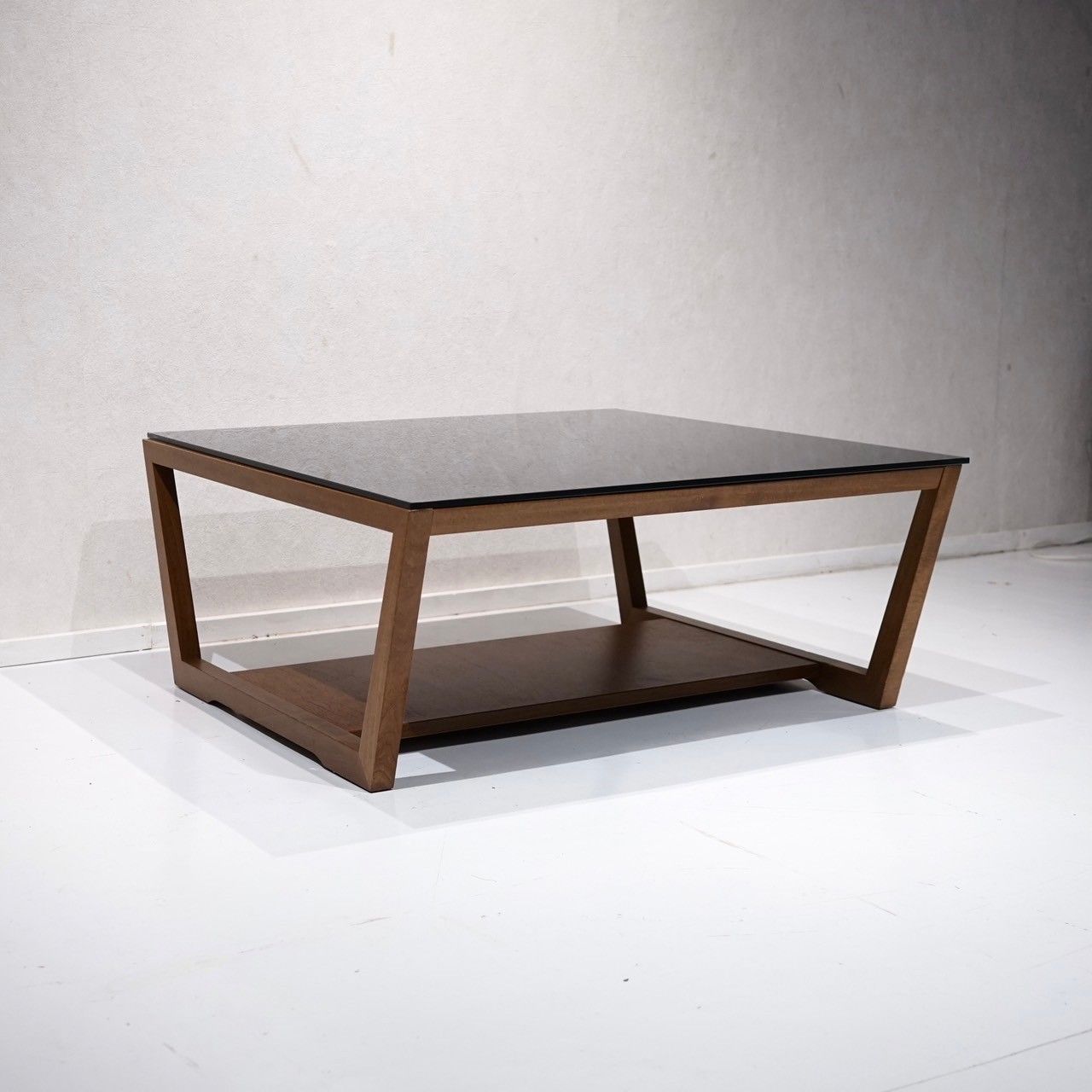 Calligaris/カリガリス】ガラスセンターテーブル【イタリア製】