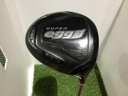 プロギア SUPER egg 10.5° ドライバー DR eggオリジナルカーボン フレックスR メンズ 男性用 右利き 右用 Dランク ゴルフクラブ