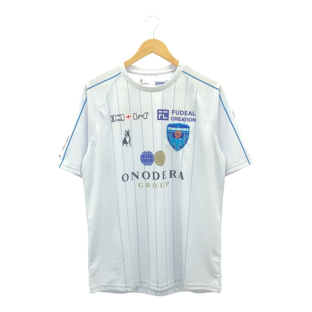 未使用 claudio pandiani クラウディオパンディアーニ 横浜FC 2021 ホーム 半袖レプリカユニフォーム M ポリエステル Jリーグ サッカージャンキー スポーツ メンズ HU1272A83 未使用 claudio pandiani クラウディオパンディアーニ 横浜FC