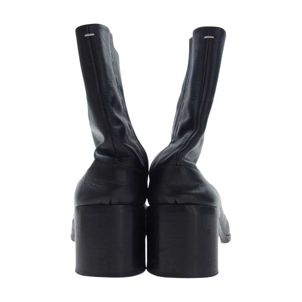 マルジェラ タビブーツ ブラック36.5 7.5cmヒール 二子玉)Maison