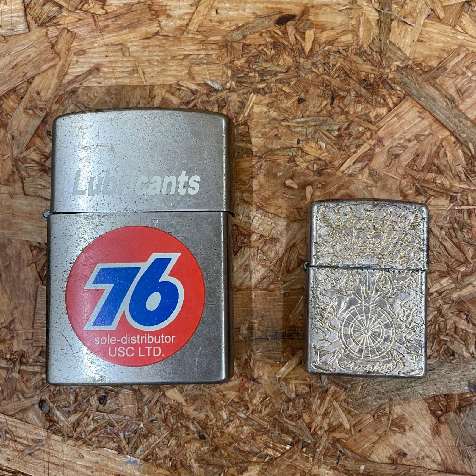 ZIPPOタイプ BIGオイルライター Lubricants 76 ジッポータイプ ビッグ 煙草 タバコ ユーズド USED - メルカリ