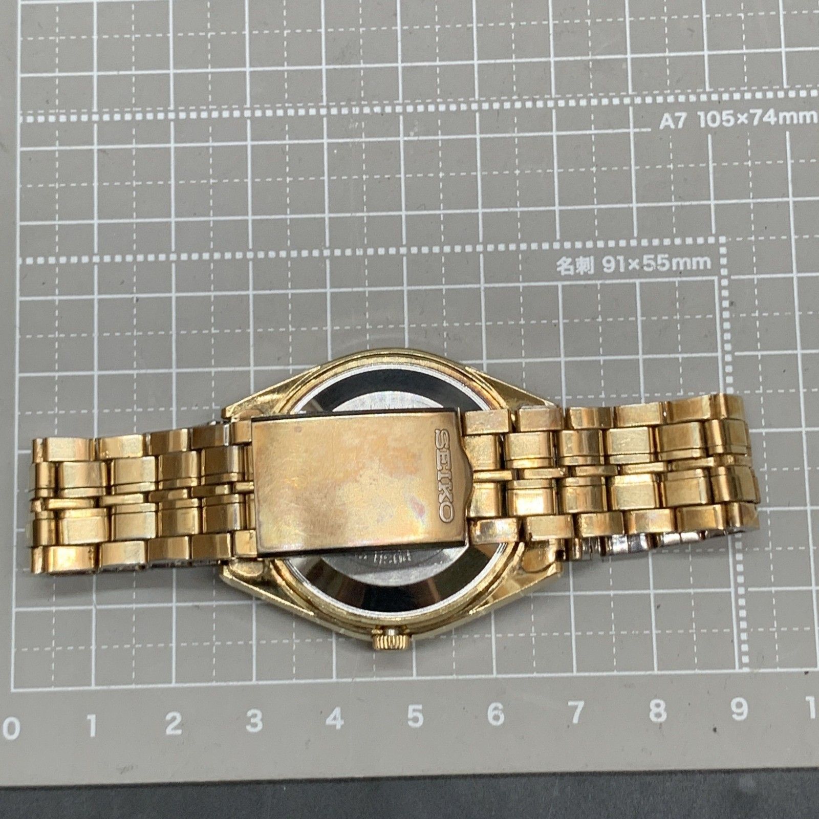 O329 可動 セイコー ロードマチック 5606-7070 デイデイト ゴールド