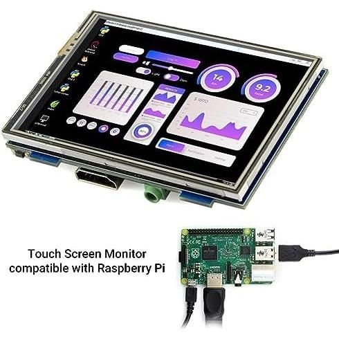 安心安全 匿名配送】ELECROW 3.5インチ モバイルモニター Raspberry Pi