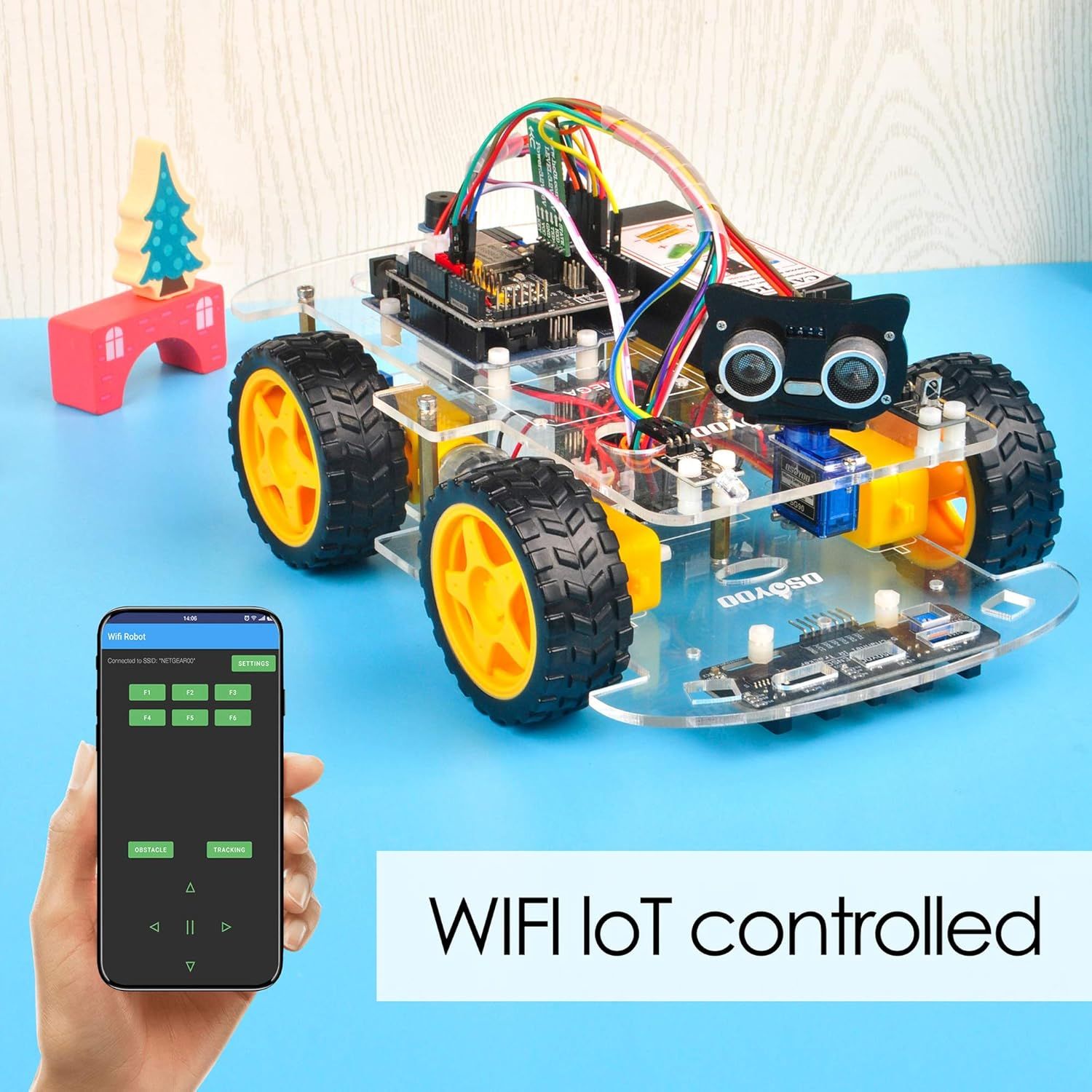 Amazon.com: OSOYOO Smart Robot Car kit for Arduino to Learn
