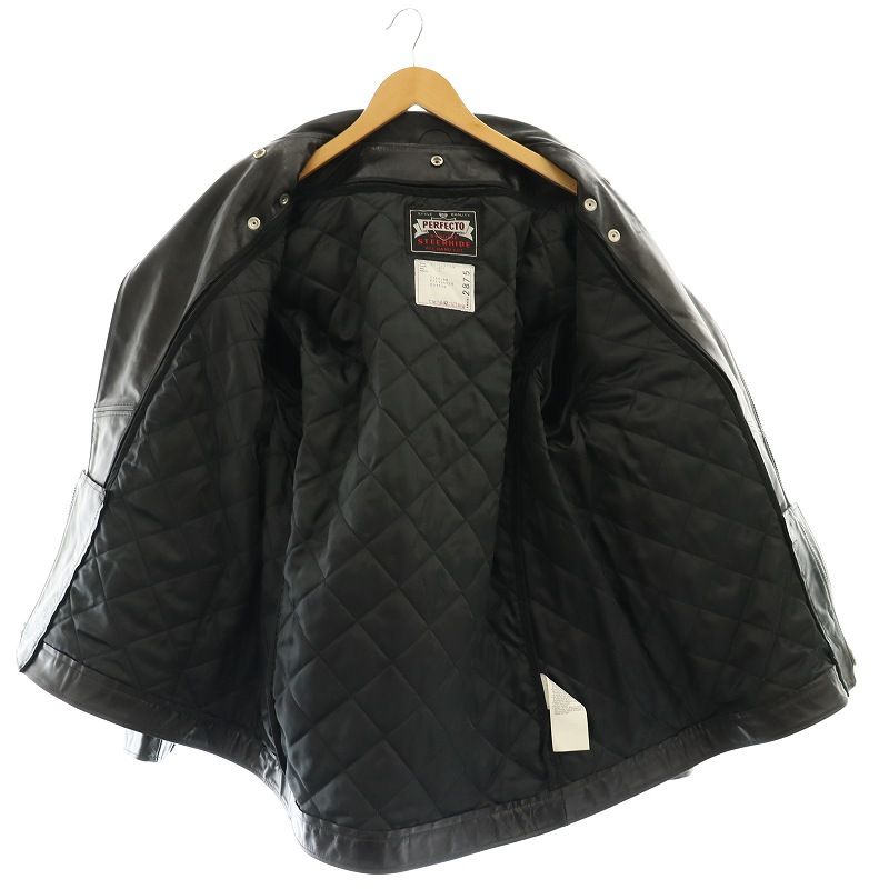 サカイ sacai Schott ショット レザージャケット ライダース 裏地