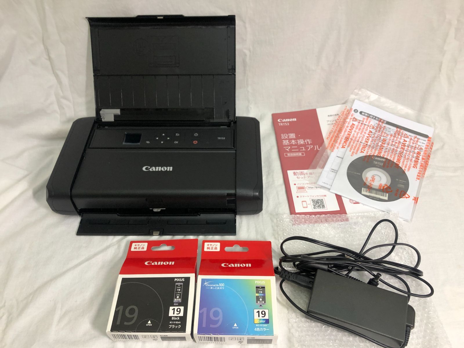 Canon】□キャノン TR153 モバイルプリンター 美品□ - メルカリ Canon】□キャノン TR153 モバイルプリンター 美品□ - メルカリ