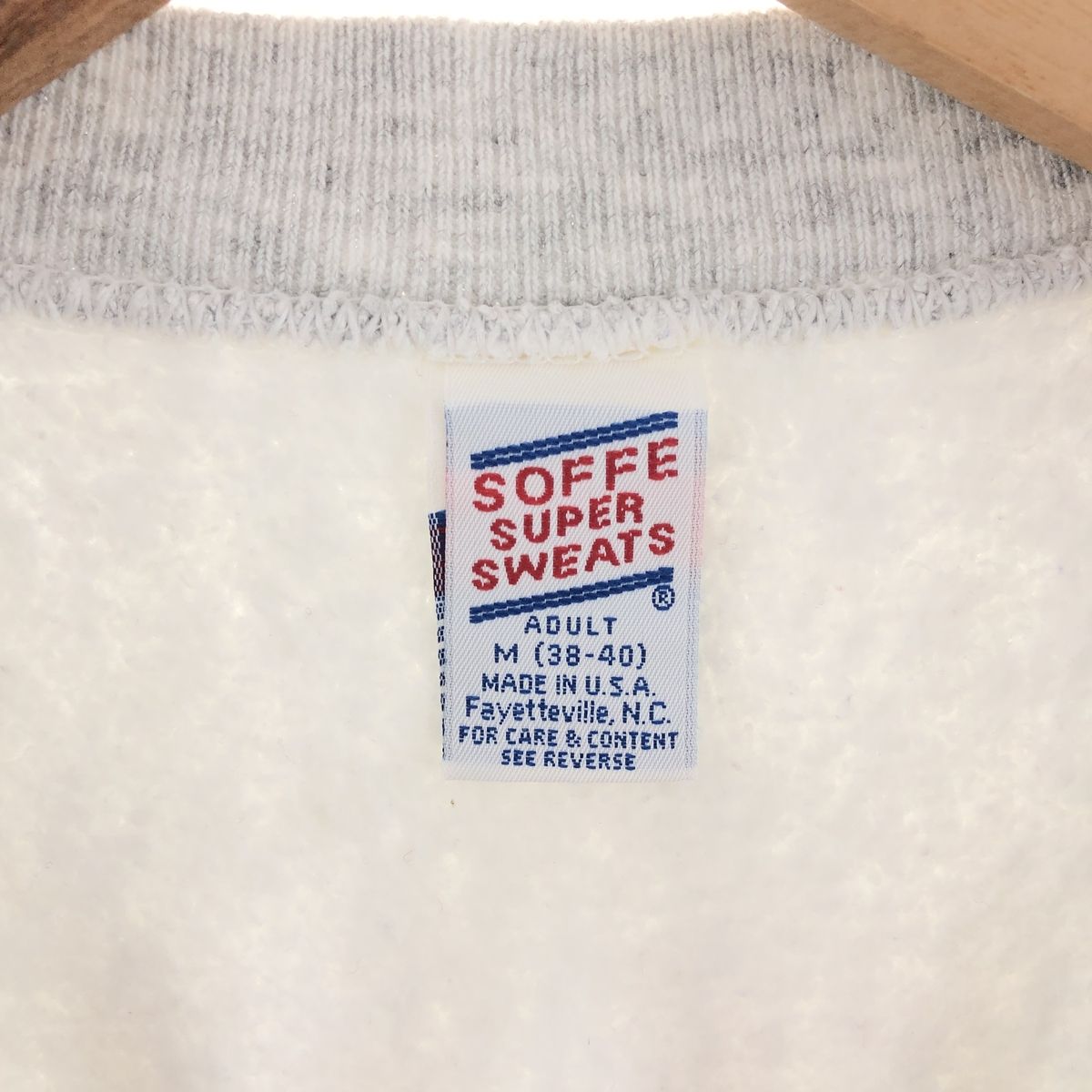 soffe super sweats/Reverse Weaveリバースウィーブ 90s SOFFE SUPER SWEATS REVERSE STYLE SWEAT SHIRT MADE IN USA