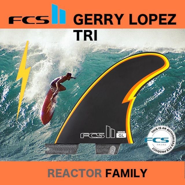 新品　FCS2 GL ジェリーロペス　Mサイズ FCS2 フィン GL ジェリー・ロペス Mサイズ トライ ショート