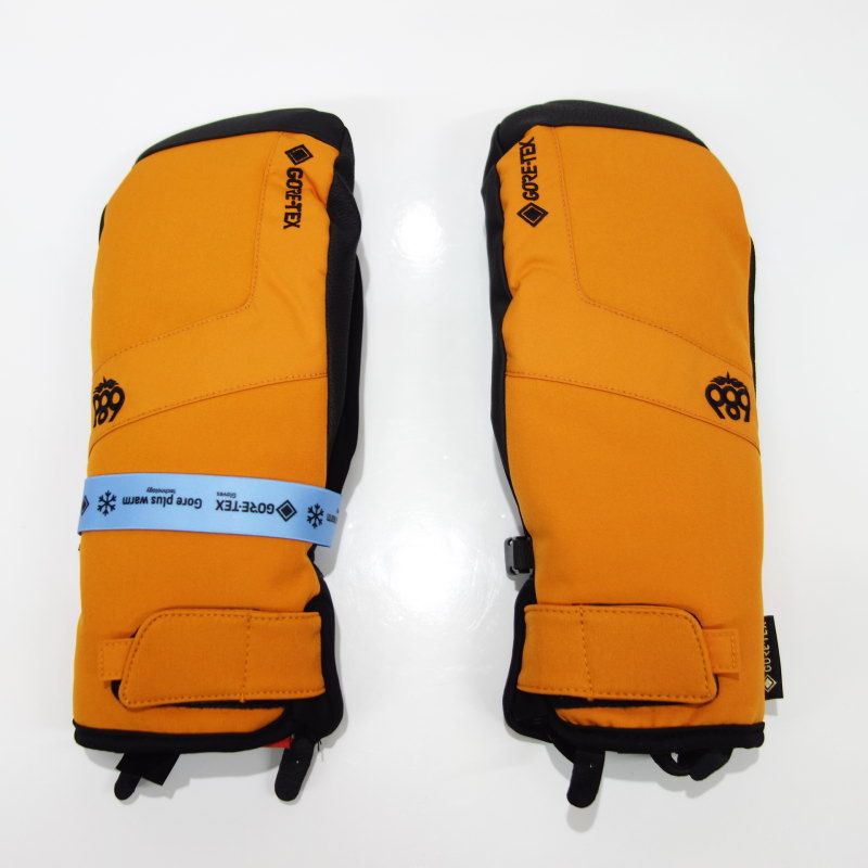 ●23-24 686 GORE-TEX LINEAR UNDER CUFF GLOVE カラー:COPPER ORANGE Mサイズ シックスエイトシックス スキー スノーボード 即納】23-24 686 GORE-TEX LINEAR UNDER CUFF MITTEN カラー