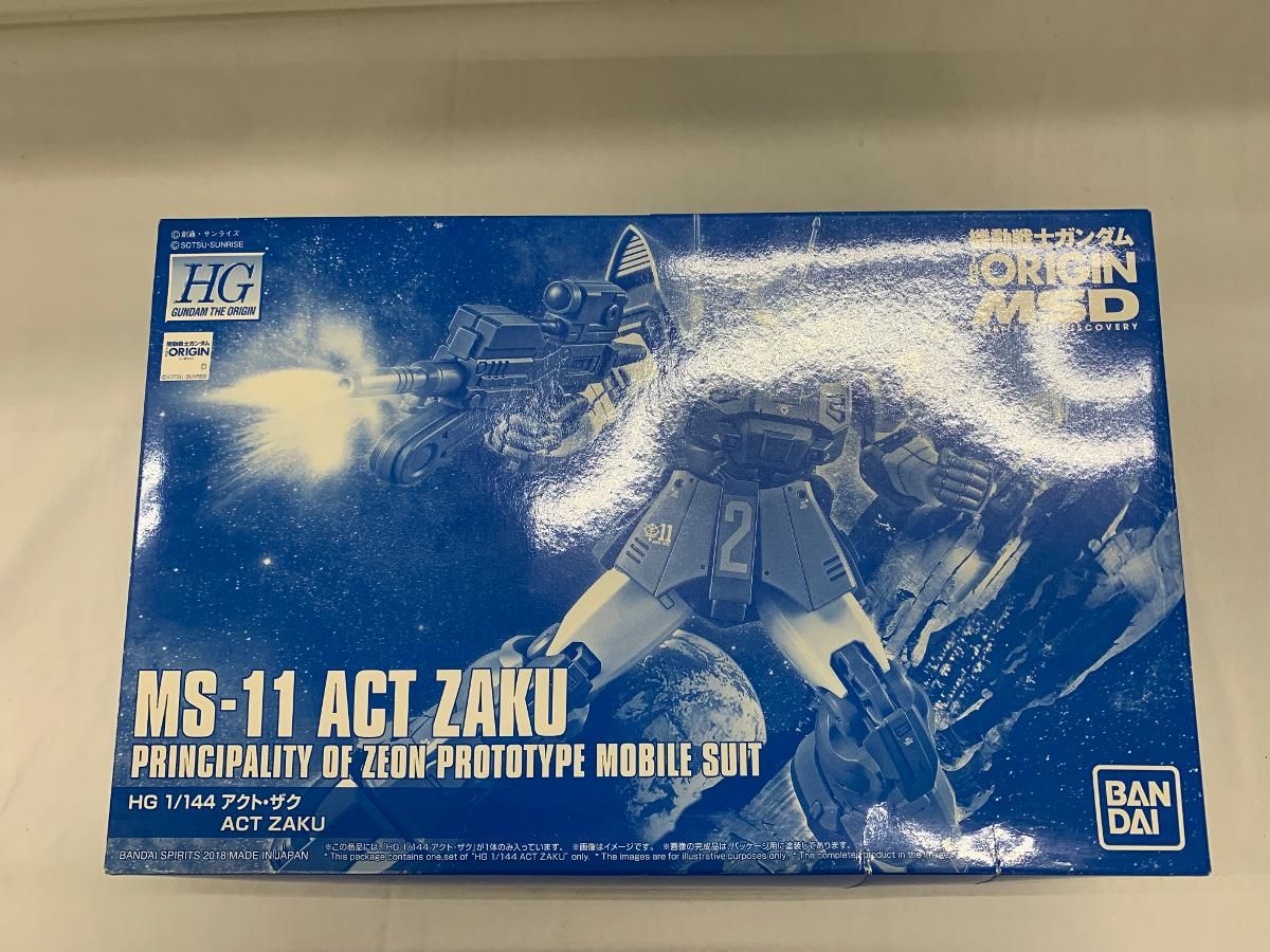 未開封 1|144 HG MS-11 アクト ザク 機動戦士ガンダム THE ORIGIN MSD プレミアムバンダイ