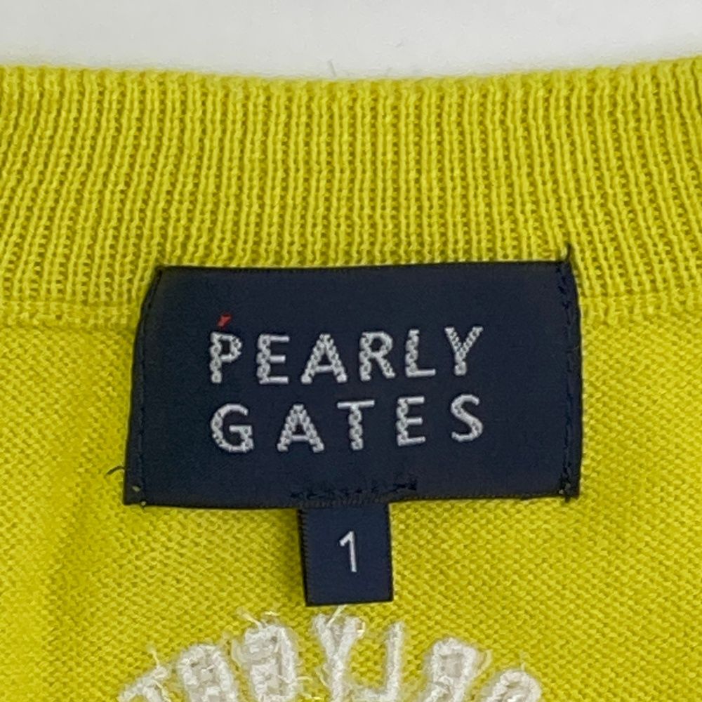 サイズ：1 PEARLY GATES パーリーゲイツ 30周年 ニットセーター