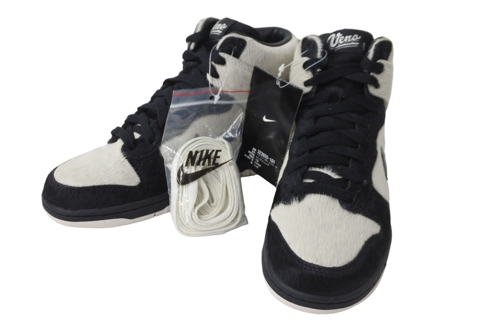 新品同様 NIKE ナイキ スニーカー DUNK HIGH PREMIUM UENO-PANDA 