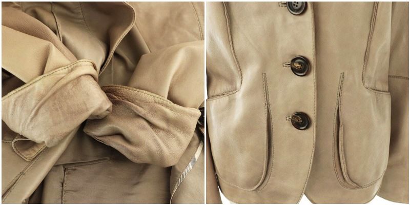 アルマーニ コレツィオーニ ARMANI COLLEZIONI レザージャケット