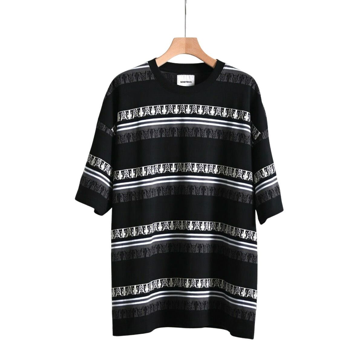 新品】 DOGTOWN ドッグタウン Jacquard border T-shirt メンズ 