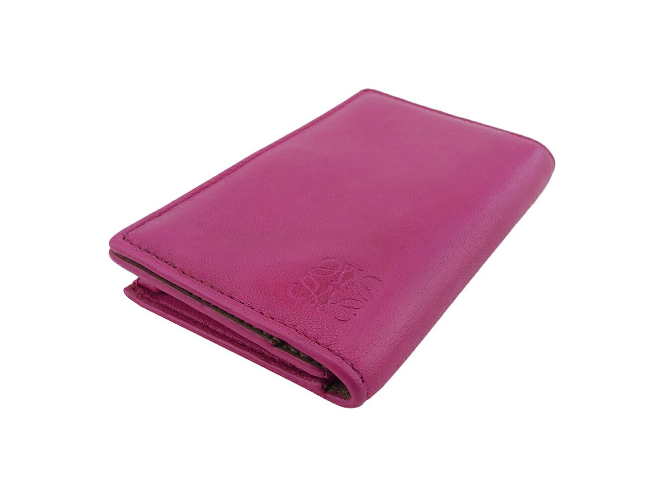【新品】ロエベ LOEWE カードホルダー 名刺入れ カードケース ピンク 新品】ロエベ LOEWE カードホルダー 名刺入れ カードケース