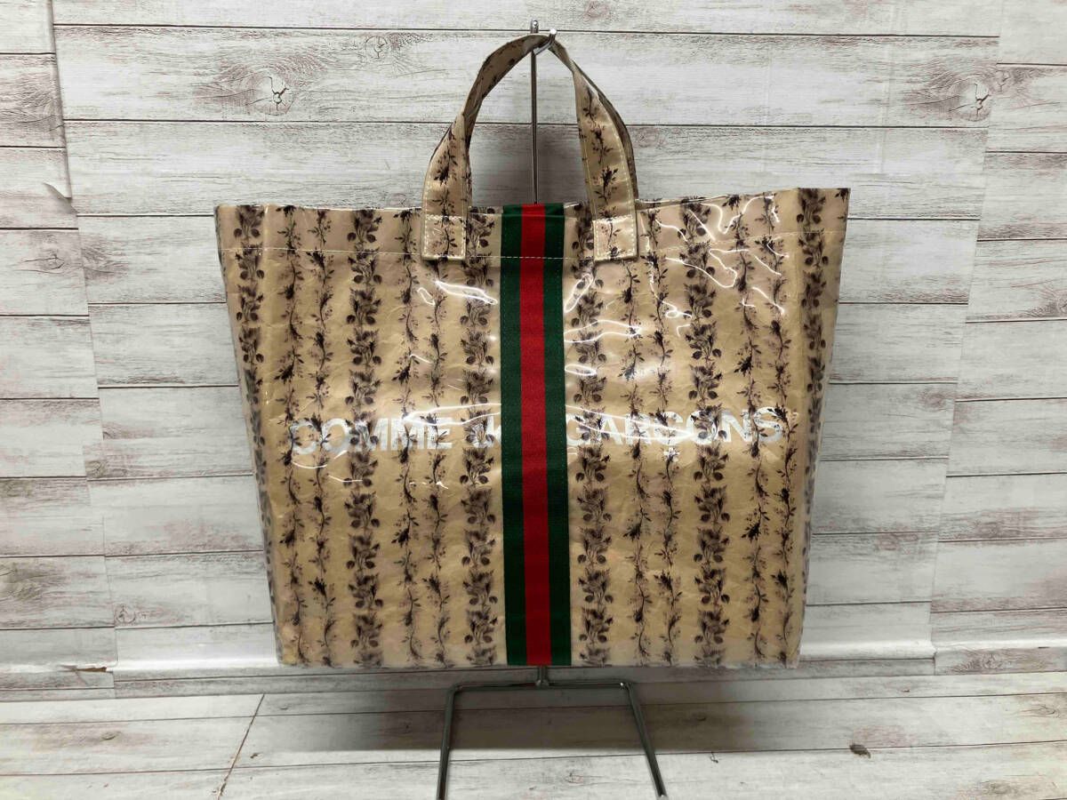 Gucci✖️COMME des GARÇONS トートバッグ ベージュ ☆限定コラボ☆COMME des GARCONS x Gucci bag (GUCCI/トート