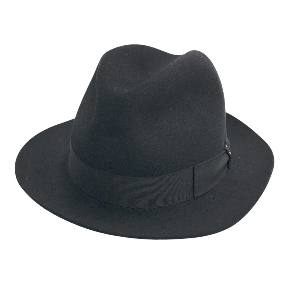 Borsalino ボルサリーノ 中折れハット ブラック系 59 240101432707