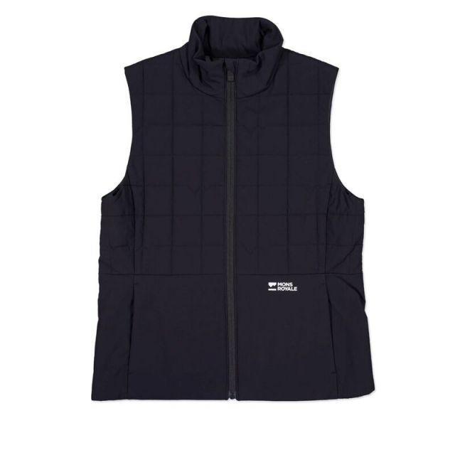 モンスロイヤル レディース ベスト トップス Canyon Merino Insulated Vest - Women s Black MERCADOAVALIA_COM_BR