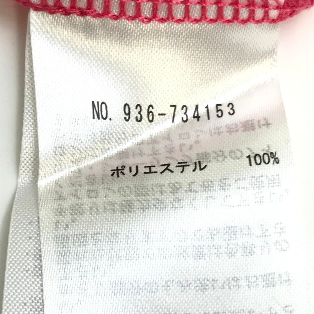 サイズ：M HONMA ホンマゴルフ 半袖ポロシャツ ピンク系
