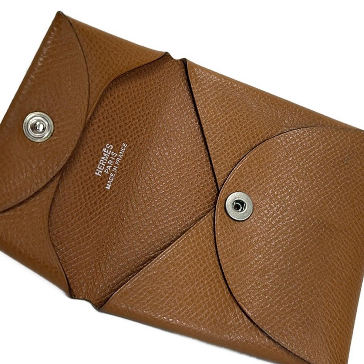 エルメス HERMES バスティア ゴールド コインケース 財布 ヴォー