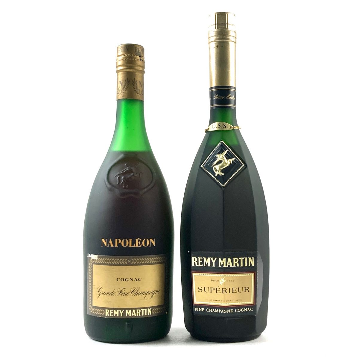 2本 レミーマルタン REMY MARTIN ナポレオン グランドファインシャンパーニュ スペリオール コニャック 700ml ブランデー セット 【 古酒】 - メルカリ