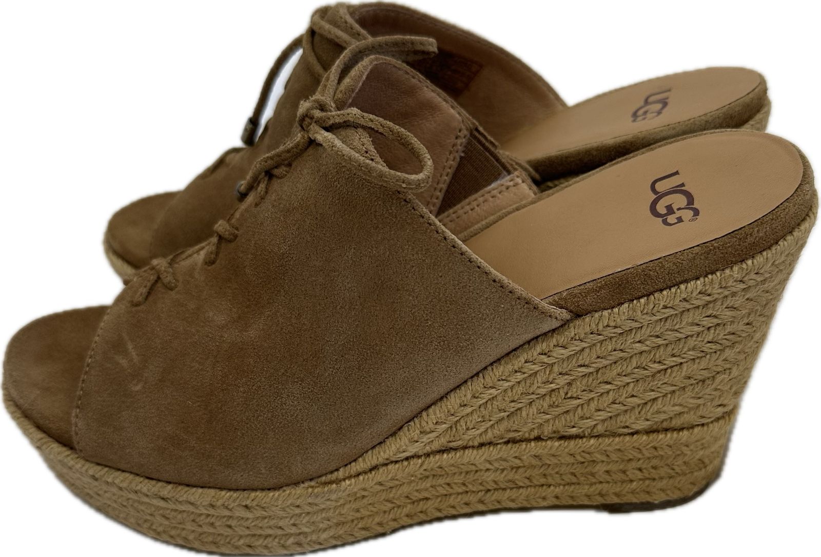 z1396 【美品】UGGアグ ウェッジソールサンダル靴シューズ