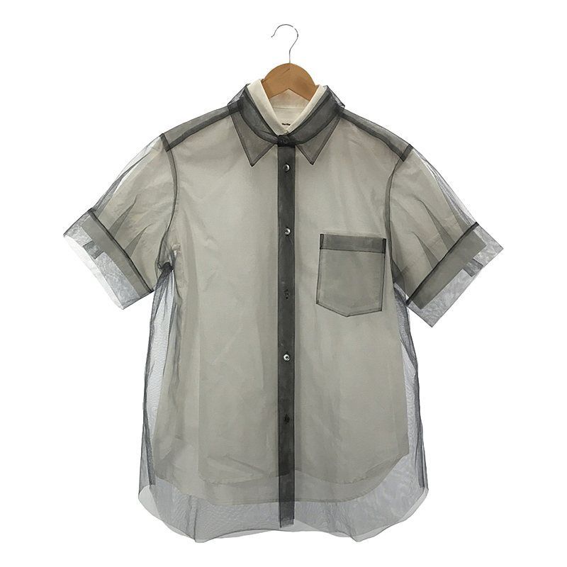 【新品未使用】Chika Kisadaチュールレイヤーシャツ 新品未使用】Chika Kisadaチュールレイヤーシャツ - メルカリ