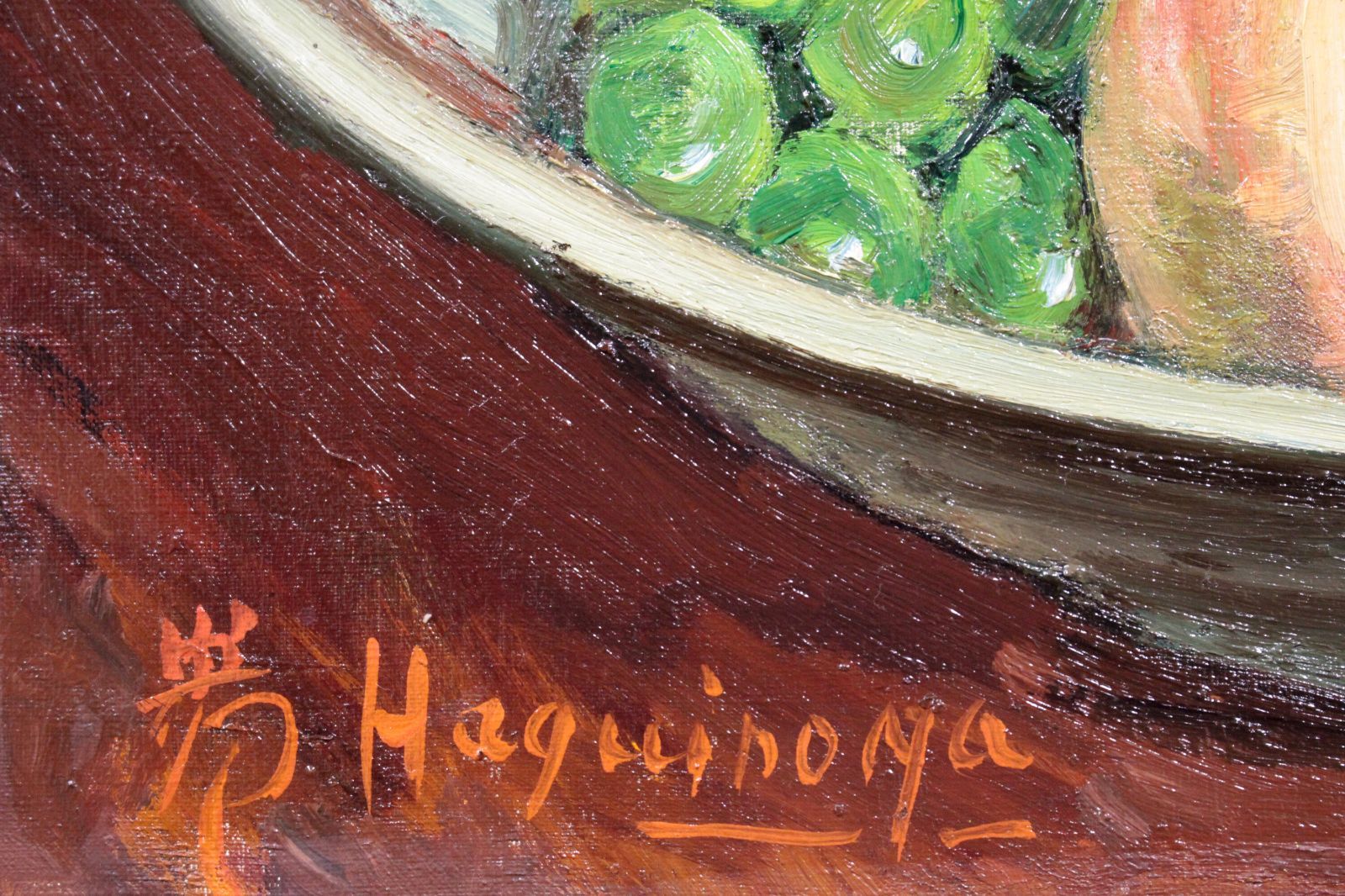萩谷 巌『静物』油彩画【真作保証】 絵画 萩谷 巌『静物』油彩画【真作保証】 絵画 - メルカリ
